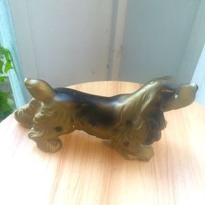 Josef Original Vintage cocker spaniel pointing ceramic porcelain figurine